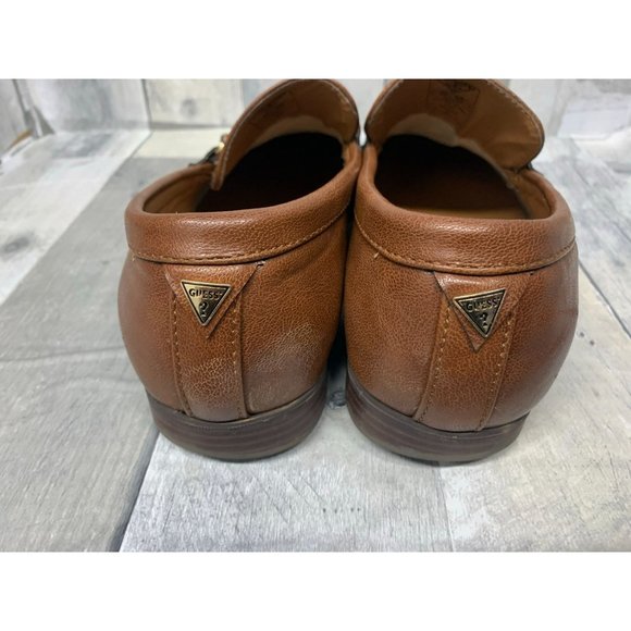 Guess Brown Mens loafers size 9.5 - Picture 3 of 6